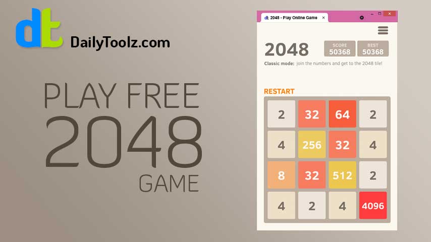 2048 Game - Play Free Online 2048 Cool Game