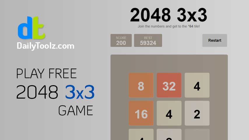 2048 - Jouez à 2048 sur Poki