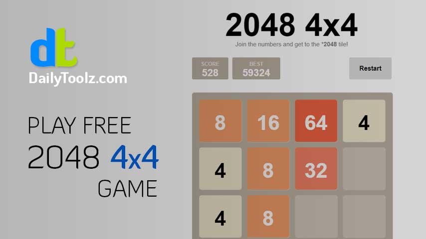 2048 8x8 Online Game