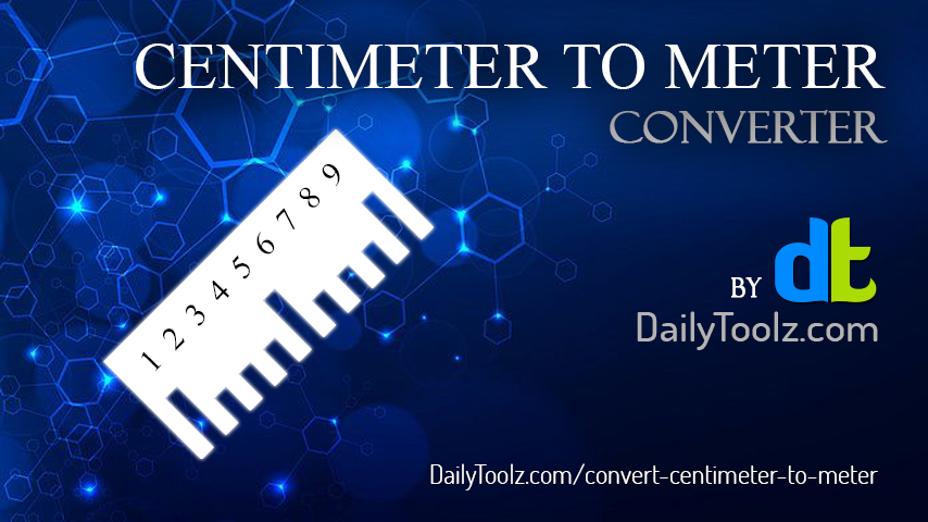 Convert Meter To Centimeter : Converting to mm, cm, m and km - With